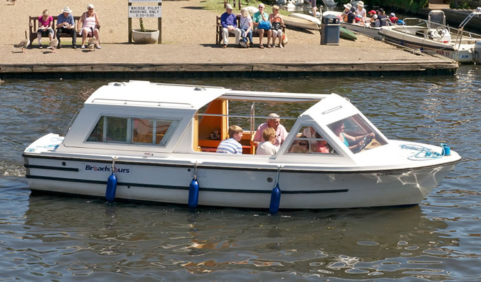 typical picnic boat